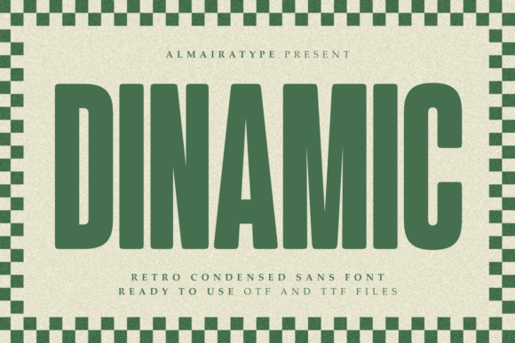 Dinamic: The Retro Font Powering Modern Branding