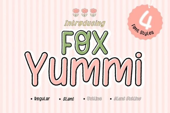 Fox Yummi: The Playful Handwritten Font for Sweet, Cheerful Designs