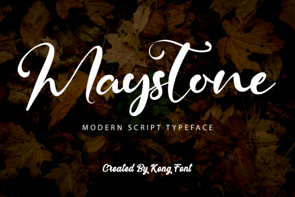 Maystone: A Handwritten Font for Modern, Authentic Design