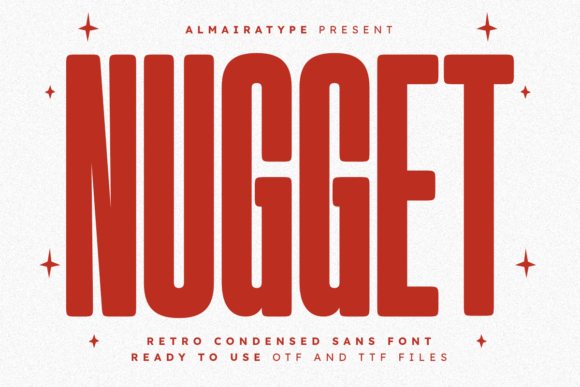 Nugget: The Retro-Modern Typeface That Commands Attention