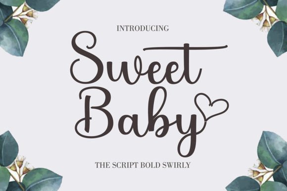 Sweet Baby: A Handwritten Font with Effortless Charm