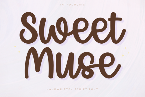 Sweet Muse: A Font That Feels Like a Warm Hug for Your Brand