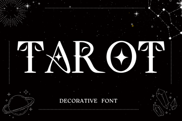 Tarot: A Font That Brings Celestial Whimsy to Your Designs