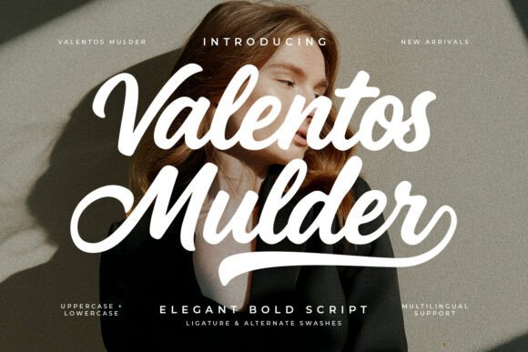 Valentos Mulder: A Bold Script for Timeless Branding